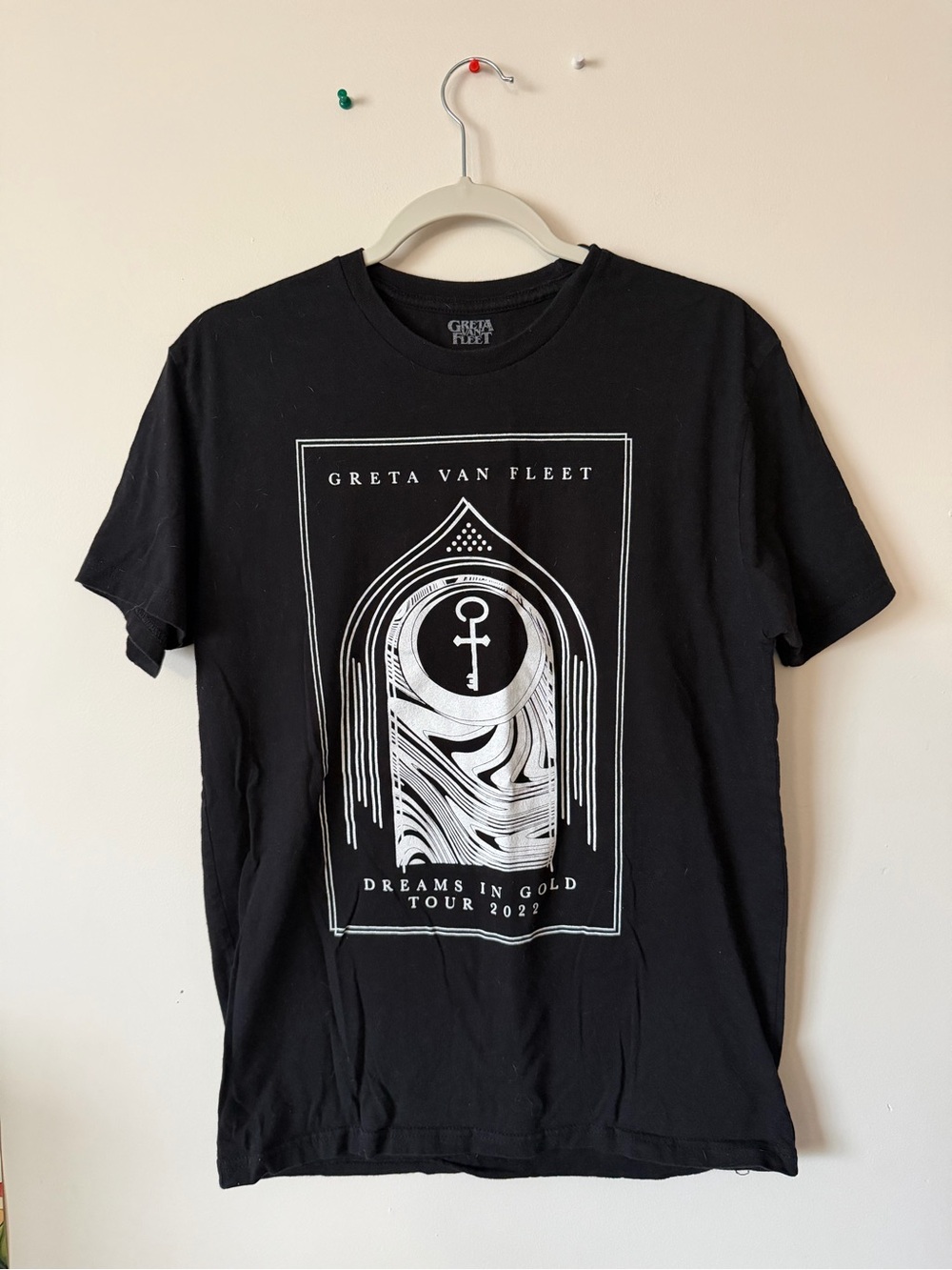 Greta Van Fleet Graphic Tour Tee - Dreams in Gold